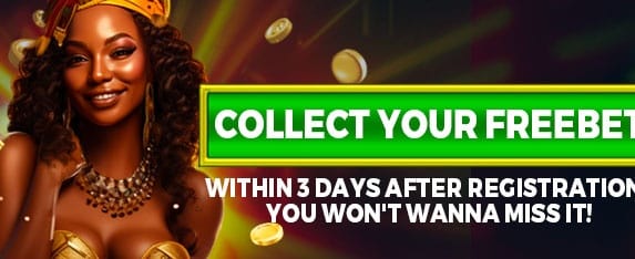New Member Freebet Special promotion banner