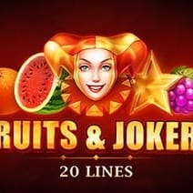 Fruits and Jokers 20 Lines game cover